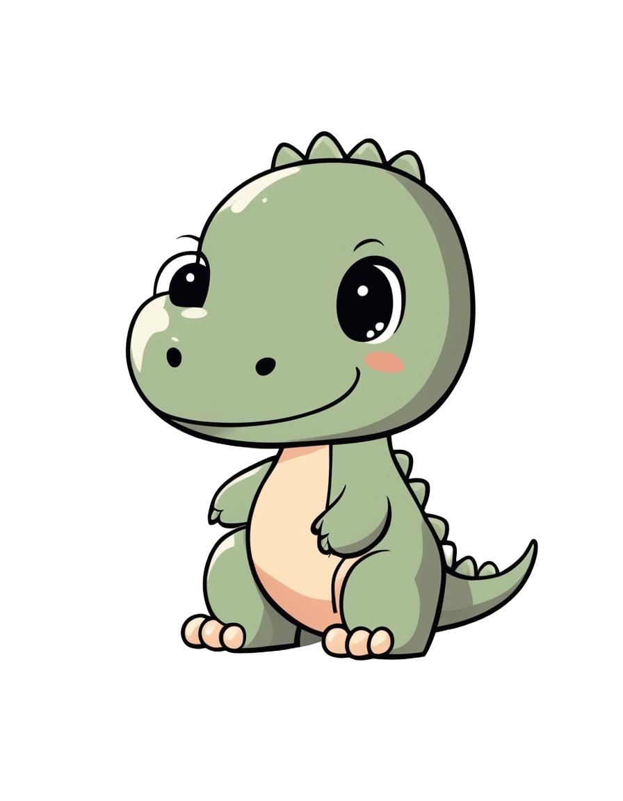 Friendly and Cute Dino